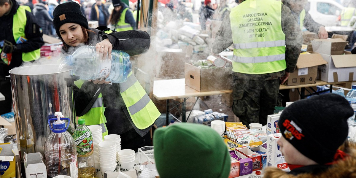 Wojna na Ukrainie. Uchodźcy z Ukrainy zalewają gminy w okolicach Przemyśla