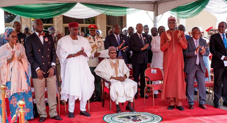 Pictures from Buhari's birthday celebration at the State House