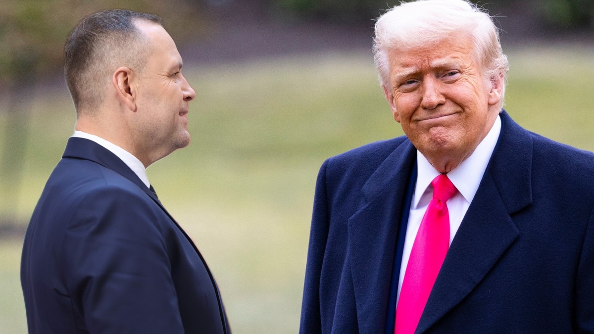 Karol Nawrocki i Donald Trump