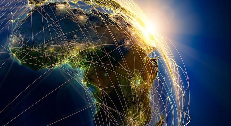 5 African countries with the highest number of people not connected to the internet