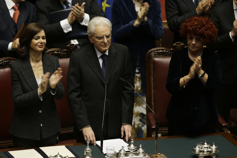 Italijanski predsednik Serđo Matarela