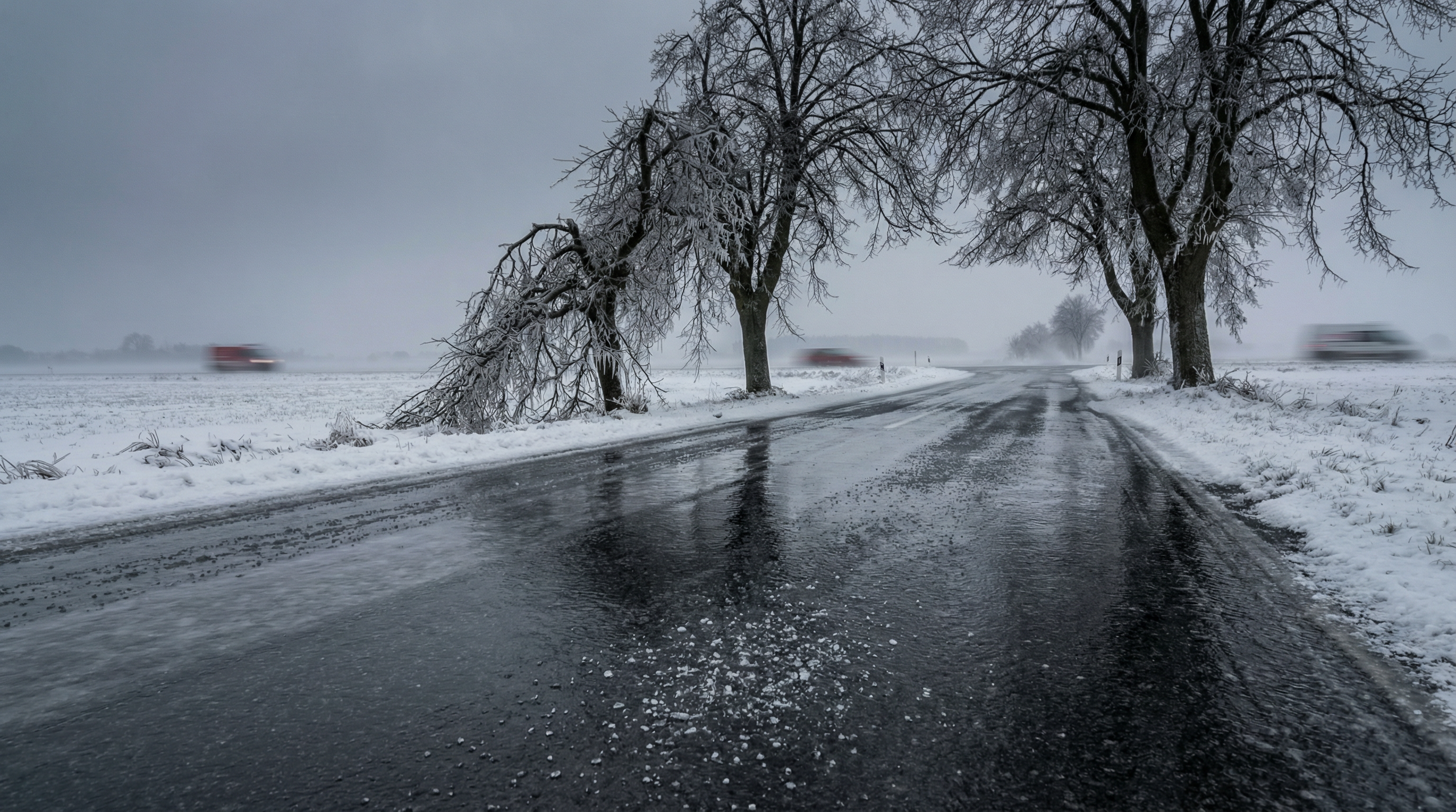 DWD warnt vor unwetterartigem Glatteis in Mecklenburg-Vorpommern ab Donnerstag