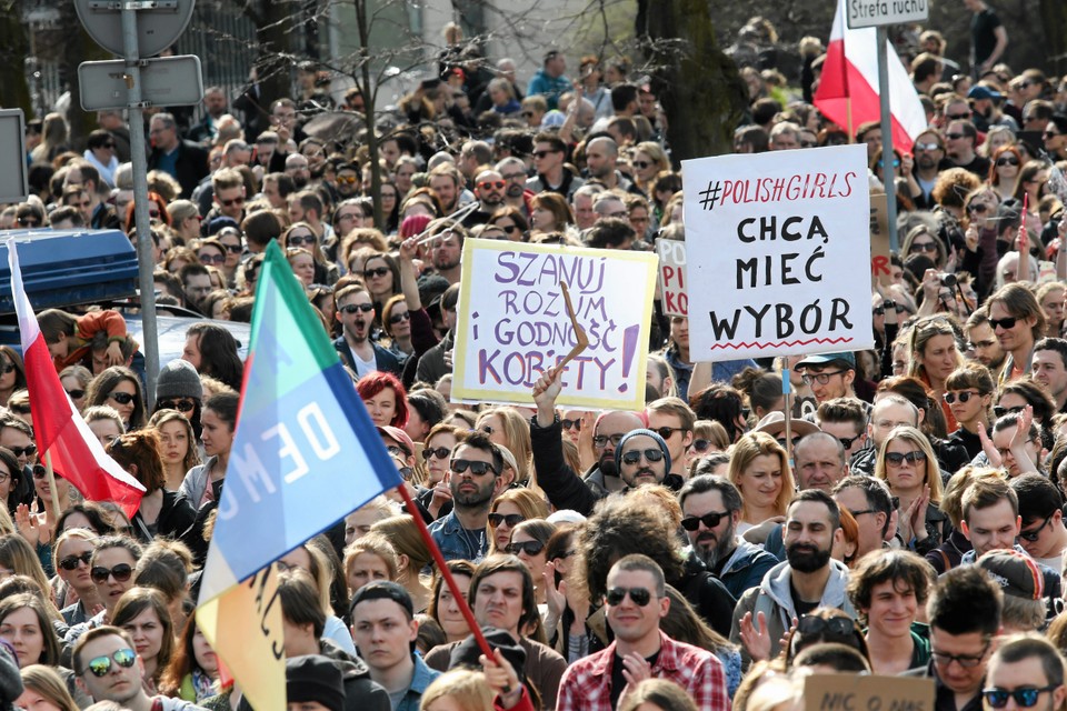 Demonstracja w Warszawie