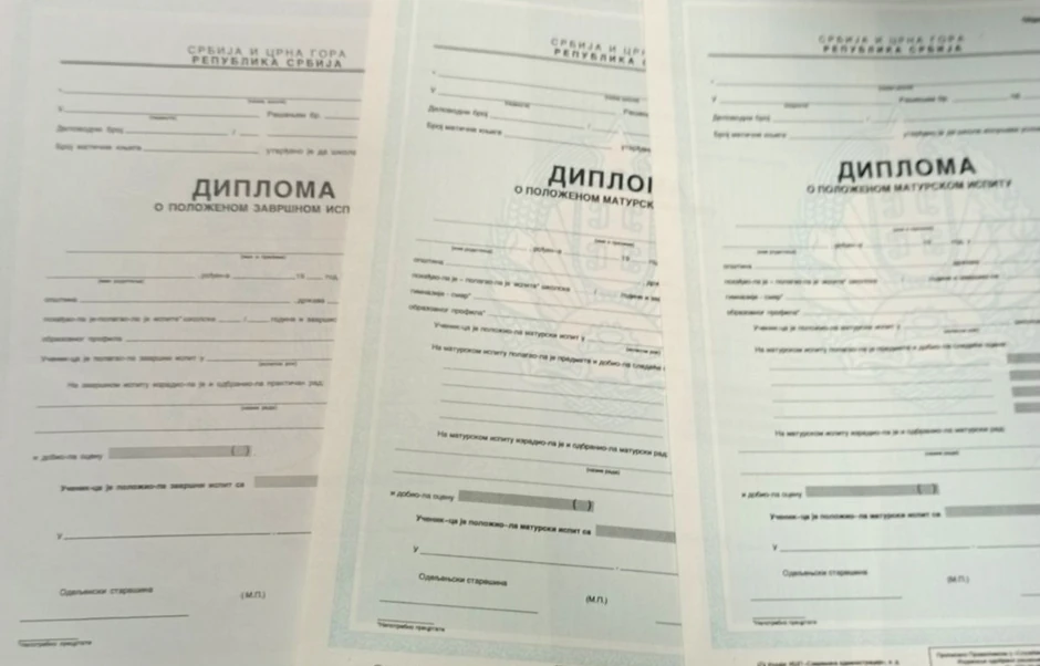 Zaplenjen materijal prilikom akcije hapšenja