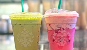 Starbucks released Wicked-themed drinks in honor of the upcoming movie.Jamie Davis Smith