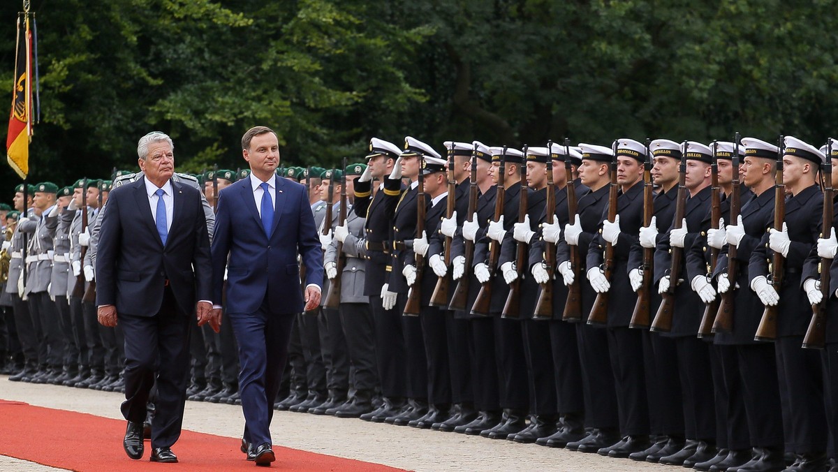 NIEMCY BERLIN PREZYDENT DUDA WIZYTA