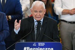 Prezes PiS Jarosław Kaczyński