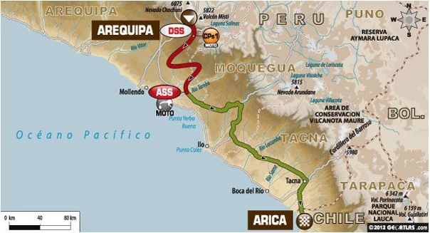 Dakar 2013: wyniki etap 5 (galeria, komentarze)