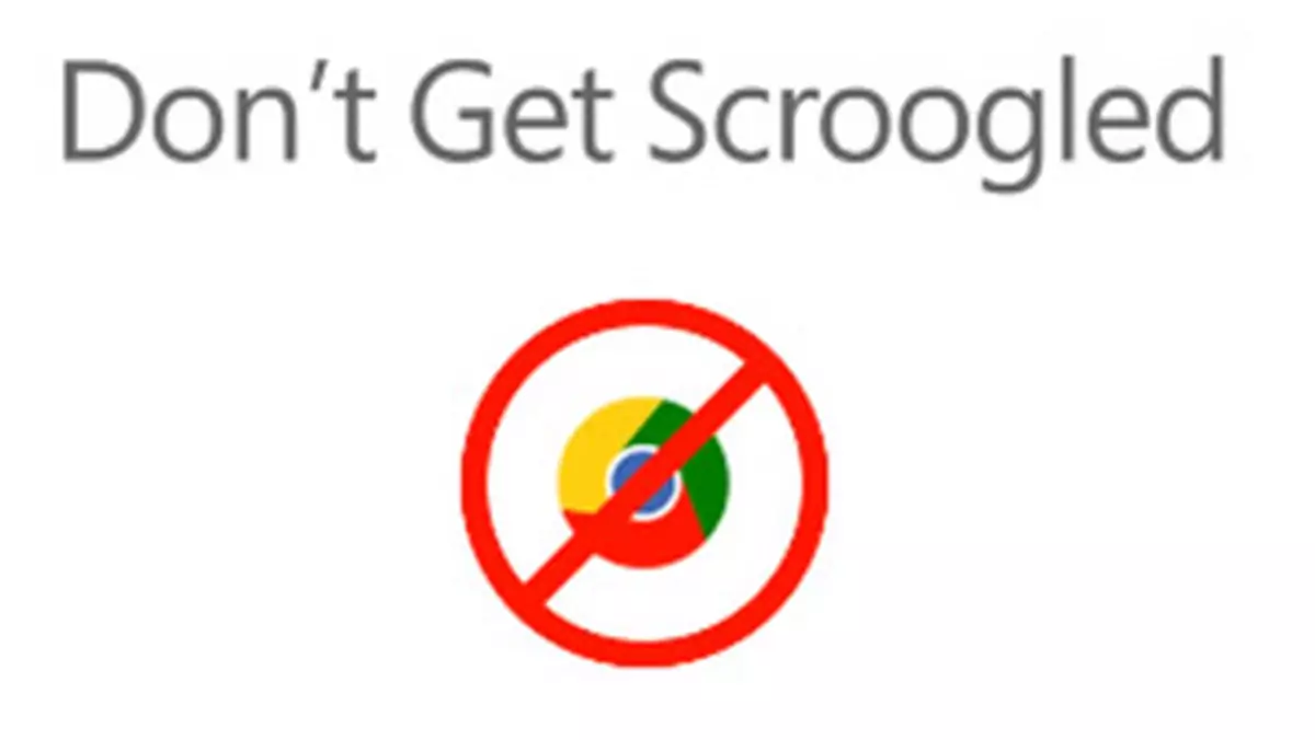Microsoft atakuje Google parodią reklamy Chrome (wideo)