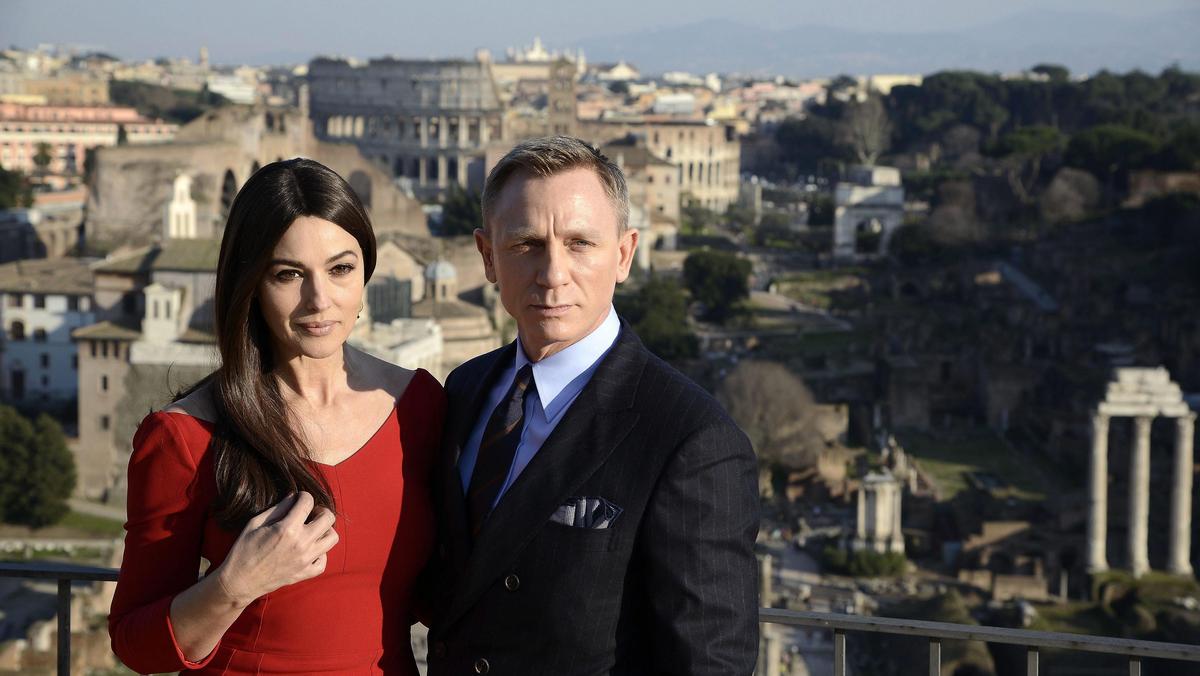 James Bond Rzym Daniel Craig