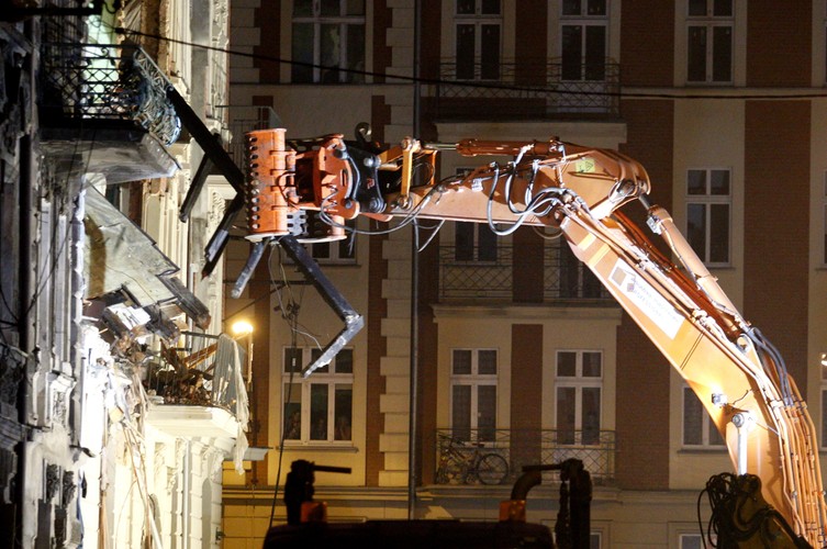 Wybuch gazu w Katowicach