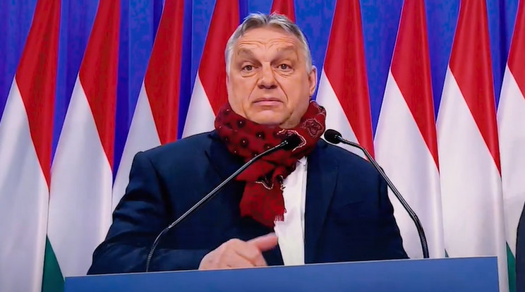 Orbán Viktor még egyszer lecsekkolta az évértékelőbeszéd helyszínét / Fotó: Facebook