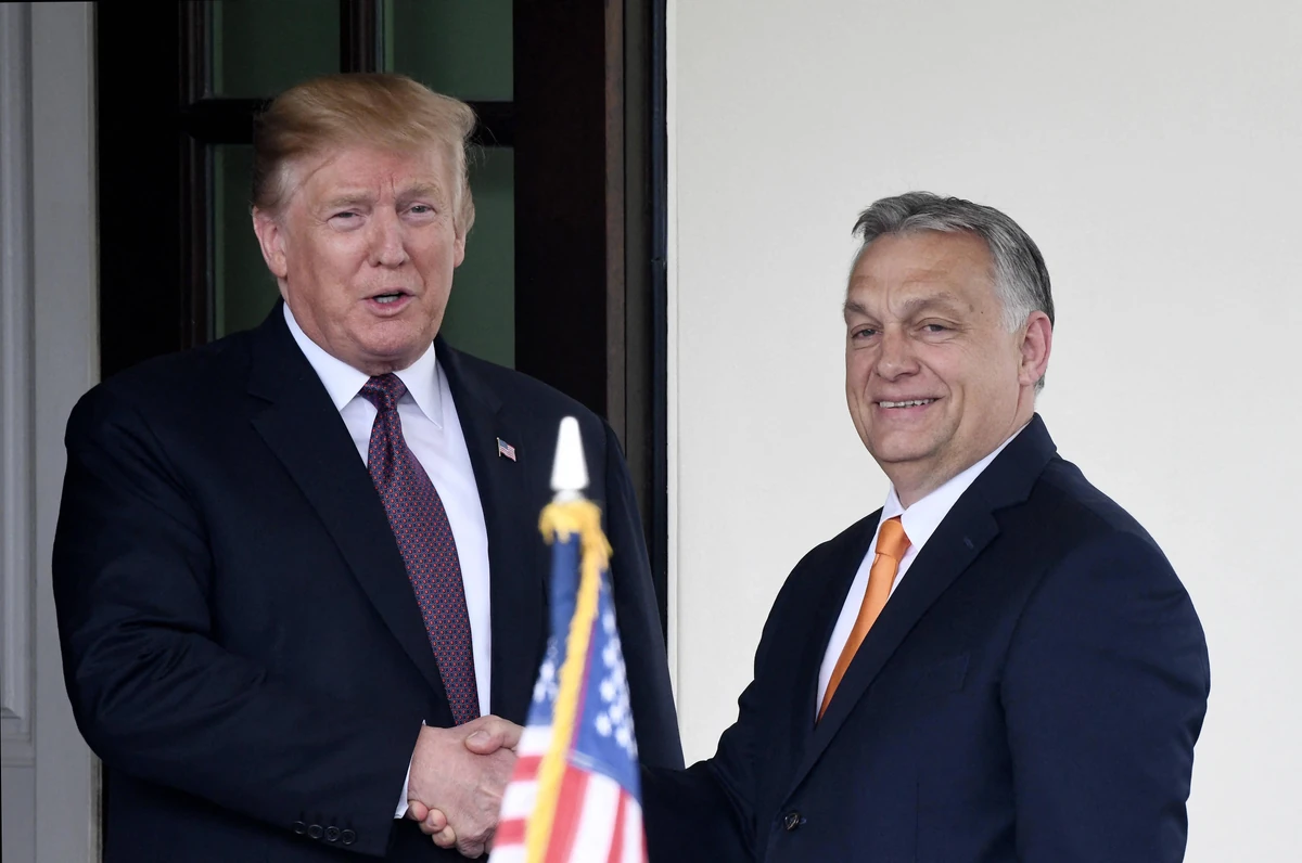 Orban rozpływa się nad Trumpem. "Skończył się system niebinarny, są mężczyźni i kobiety"