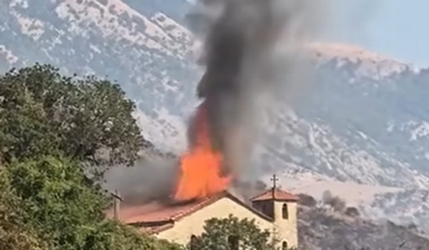 Požar uništio crkvu Sveti Ilija