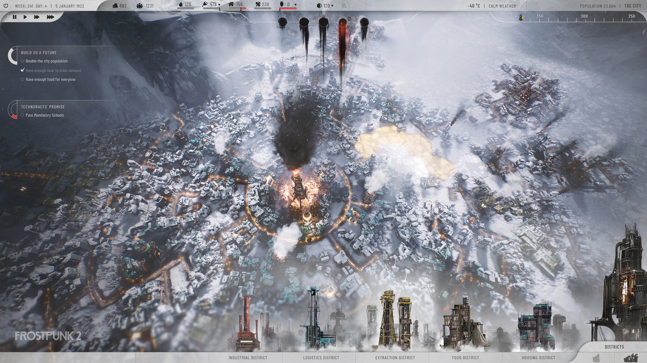 Frostpunk 2 - oficjajlny screenshot z gry