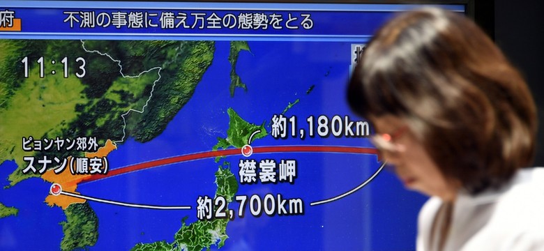 Nowa próba rakietowa Korei Północnej. Pocisk przeleciał nad Japonią. Południowa Korea grozi "eksterminacją władz reżimu"