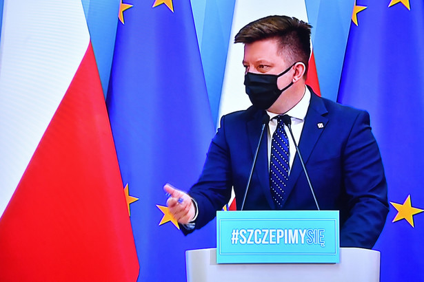 Szef Kancelarii Prezesa Rady Ministrów, pełnomocnik rządu ds. szczepień przeciwko Covid-19 Michał Dworczyk