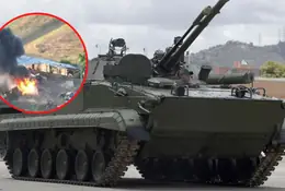 Zabawa w chowanego skończyła się fatalnie dla Rosjan. Ukraińcy zestrzelili ich BMP-3 [WIDEO]