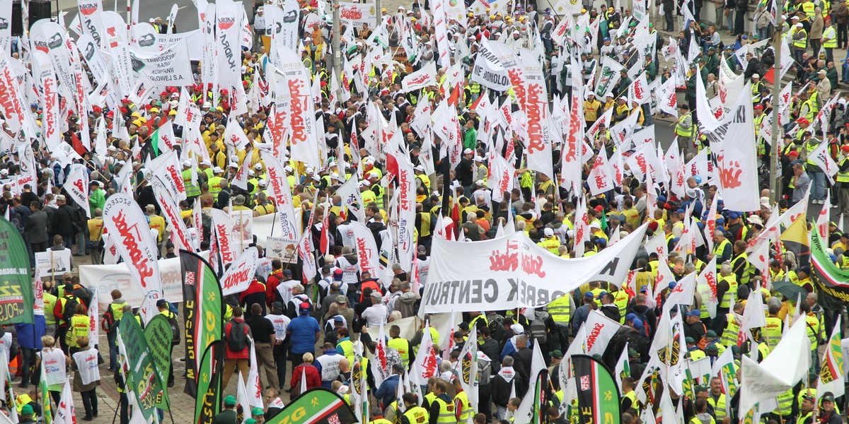 protest solidarność