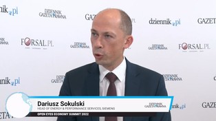 Sokulski: Zmniejszenie zużycia energii daje bardzo wymierne efekty finansowe