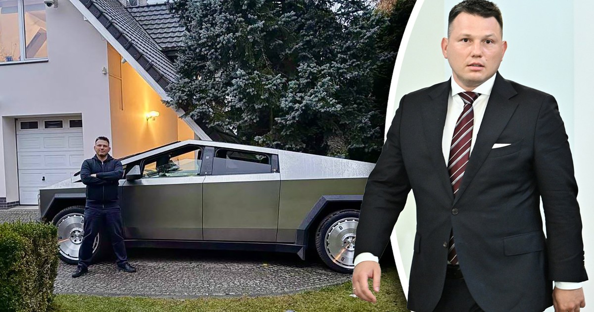 Zdjęcie Mentzena z Teslą Cybertruck wywołało furorę. Wiemy, skąd go ma