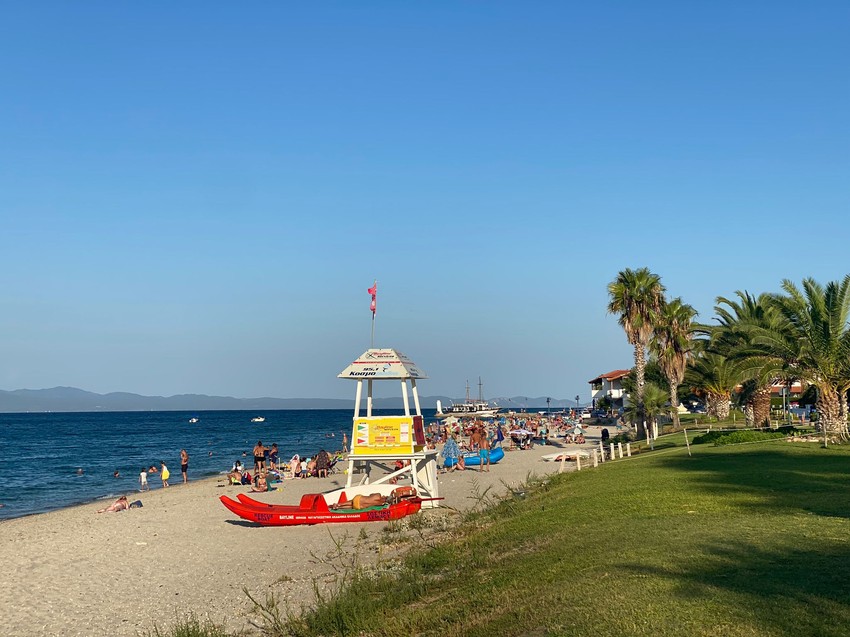 Plaže u Pefkohoriju tokom septembra