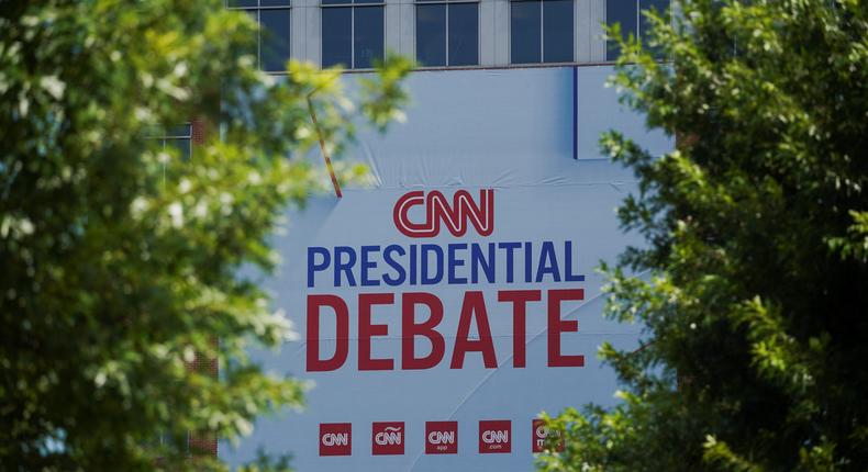 Thursday's presidential debate is the first ever to feature commercials, which could rake in millions not only for CNN, but other networks, too.Megan Varner, Reuters