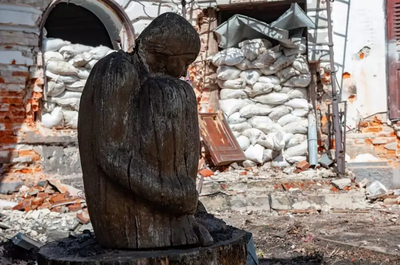 Zniszczone miasto Sumy Fot. Ukrainian Freedom