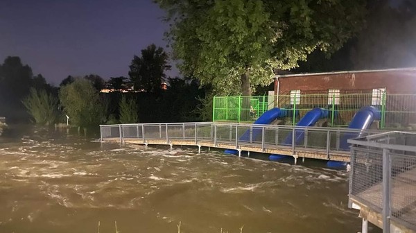 Położony na Oławie w pobliżu Żabiej Ścieżki Jaz Małgorzata pomógł w ratowaniu Wrocławia