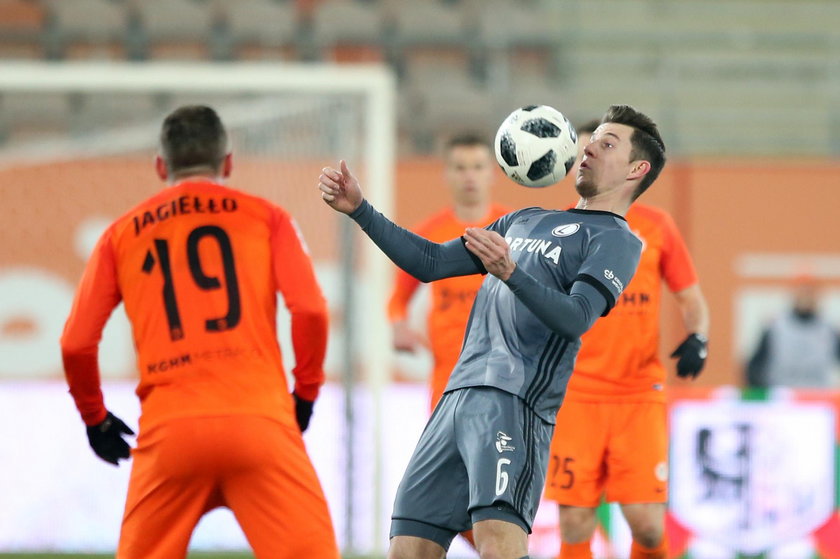 Pilka nozna. Ekstraklasa. Legia Warszawa - Slask Wroclaw. 16.02.2018