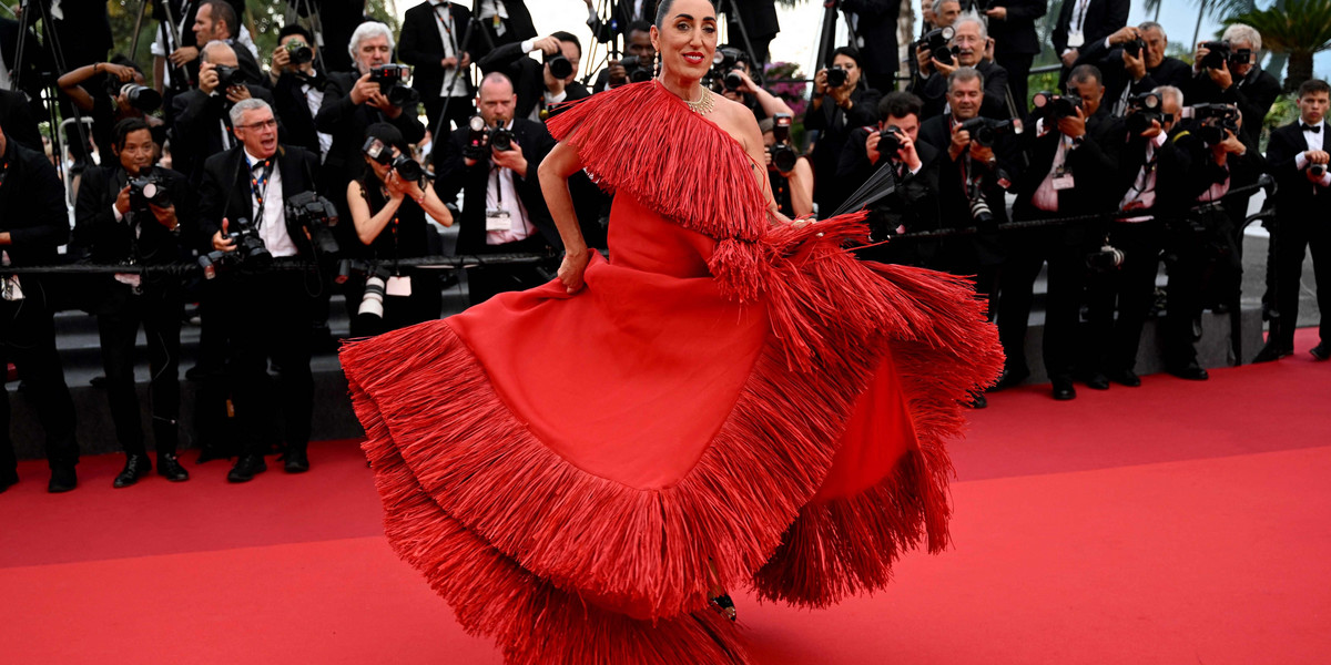 Rossy de Palma, hiszpańska aktorka, przewodnicząca jury w konkursie Camera d'or