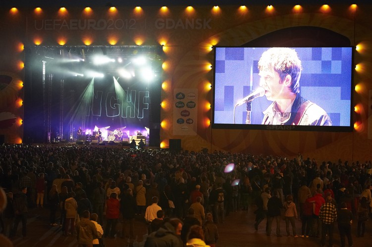 Noel Gallagher na koncercie w Gdańsku