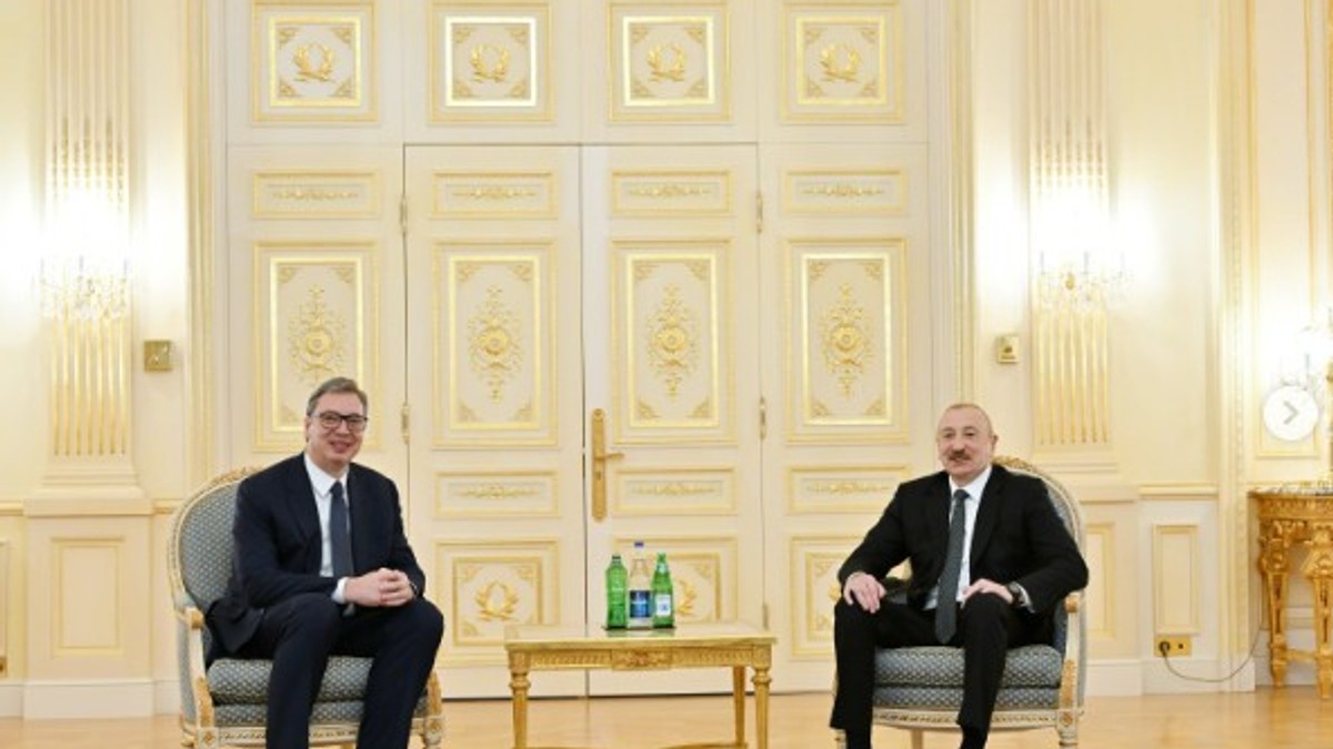 Aleksandar Vučić i Ilham Alijev