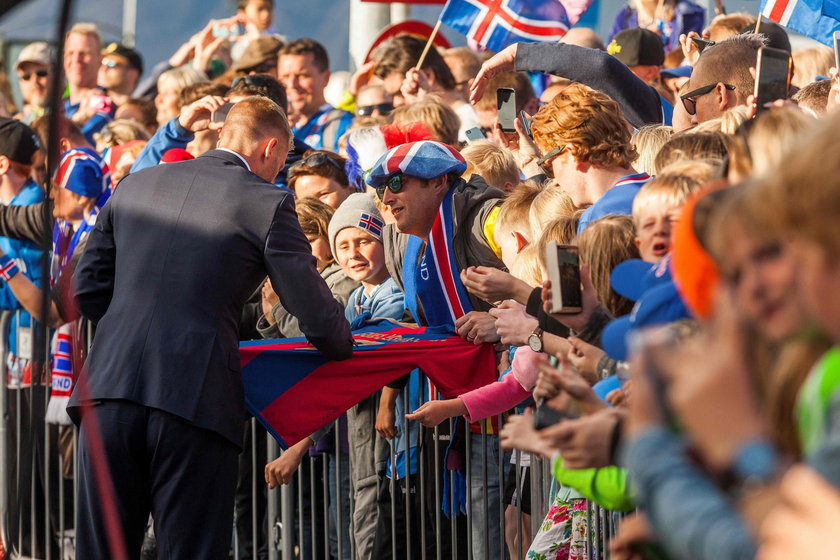 Islandia wróciła z Euro 2016. Królewskie powitanie bohaterów ZDJĘCIA