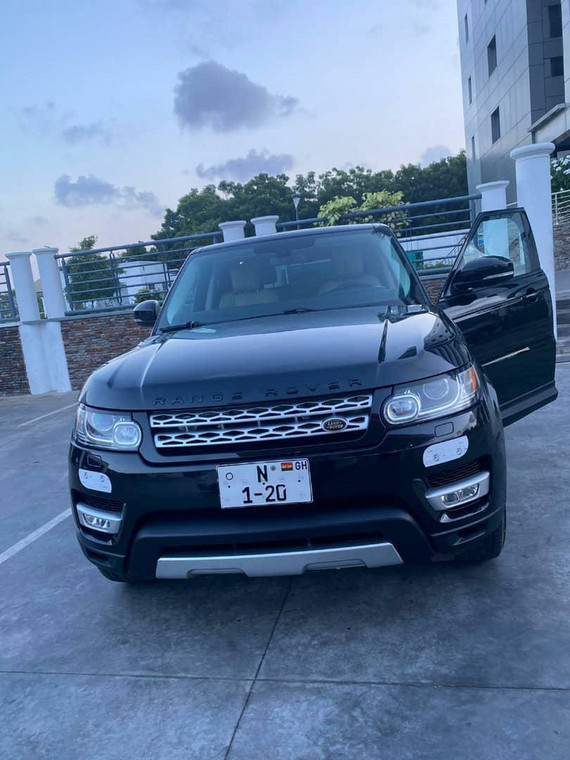 Nana Aba Anamoah registers gifted Range Rover, N 1-20