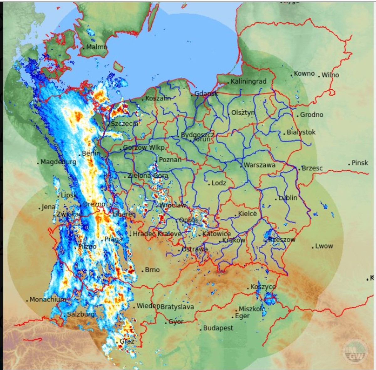 Burza, grad, trąba powietrzna. IMGW ostrzega przed niebezpieczną pogodą