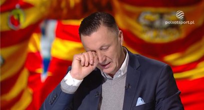 Tomasz Hajto opowiadał o trenerze Jagiellonii. Nagle zaczął płakać przed kamerami [WIDEO]