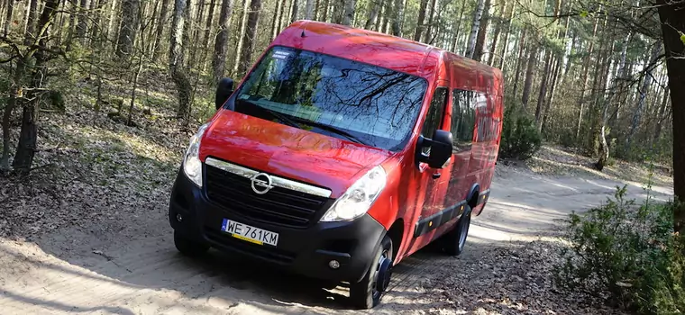 Opel Movano 2.3 CDTI Biturbo 4x4 – na drogę i w pole