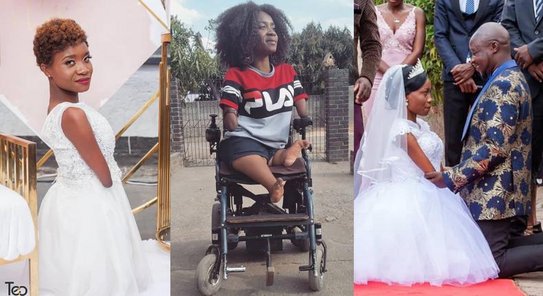 Motivational speaker born without limbs marries boyfriend she flaunted not long ago (photos)