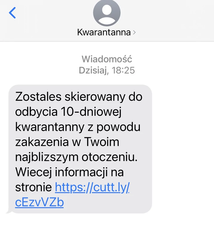 Wiadomości od oszustów 