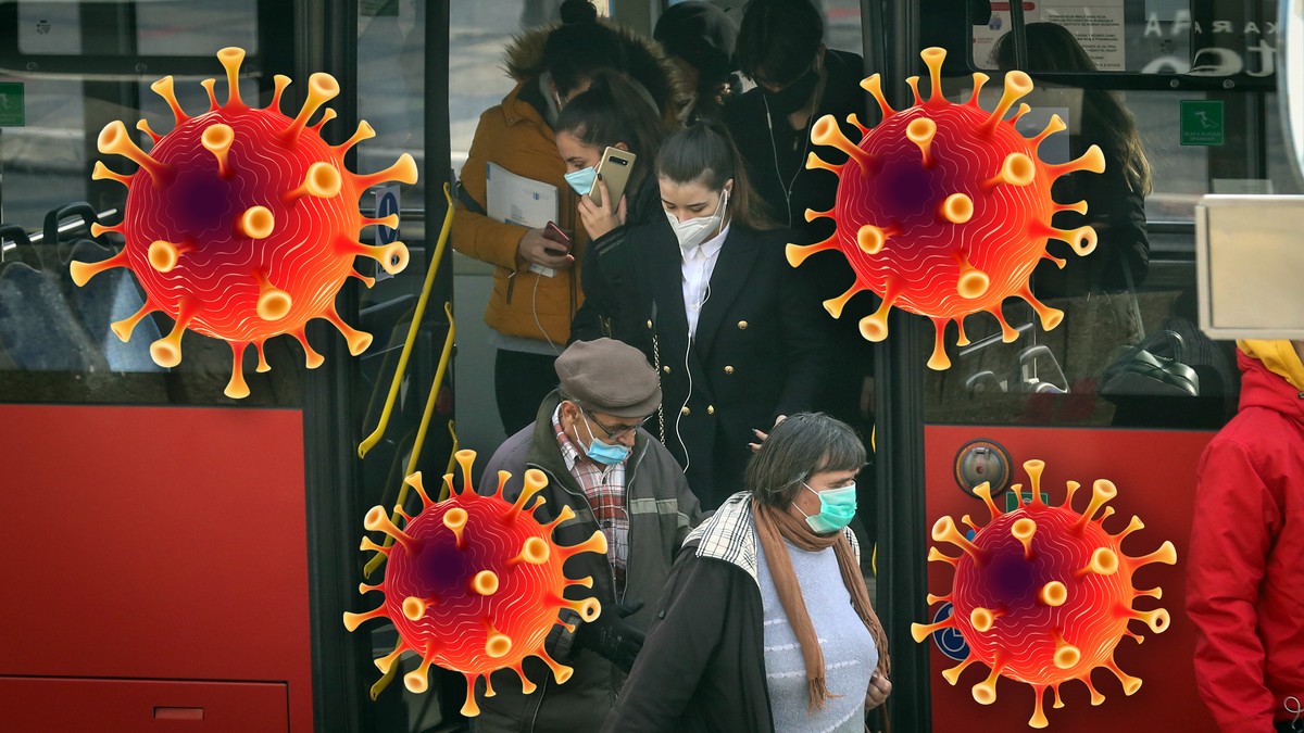 gradski prevoz virusi