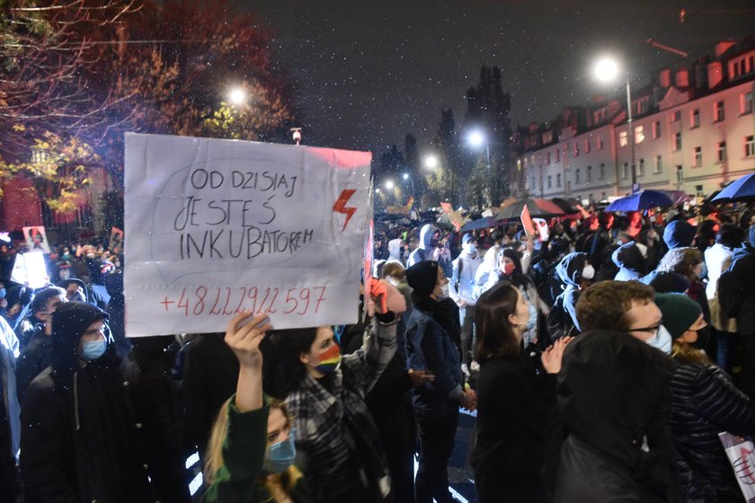 Strajk, Aborcja, protest, wyrok, Trybunał Konstytucyjny, wyrok