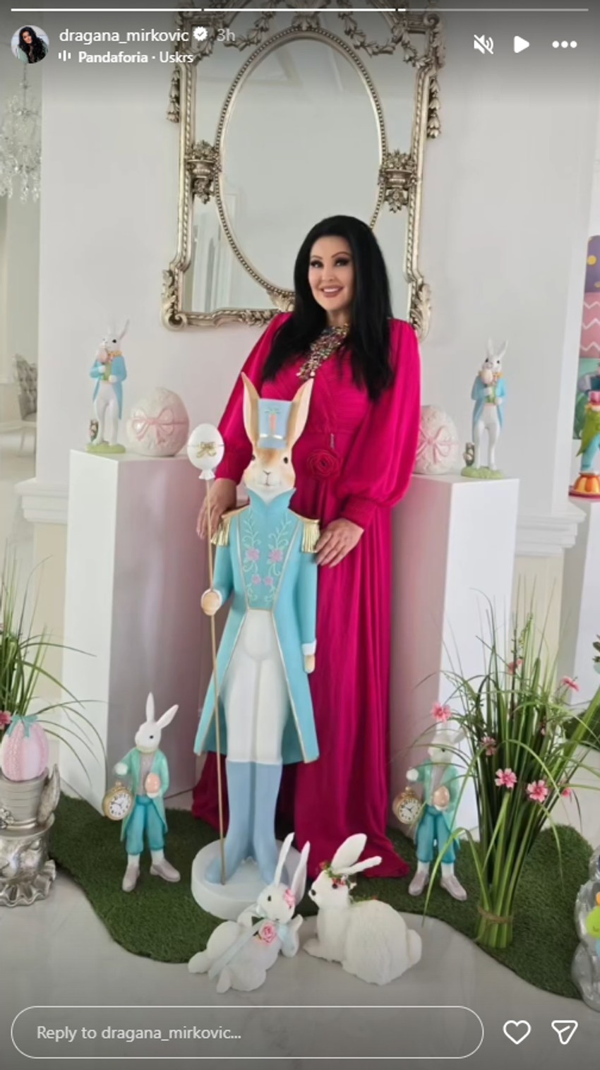 Dragana Mirković, objava