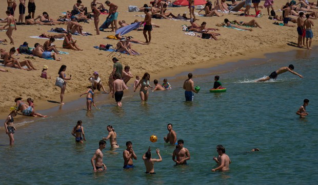 Vrućine u Španiji, Barselona