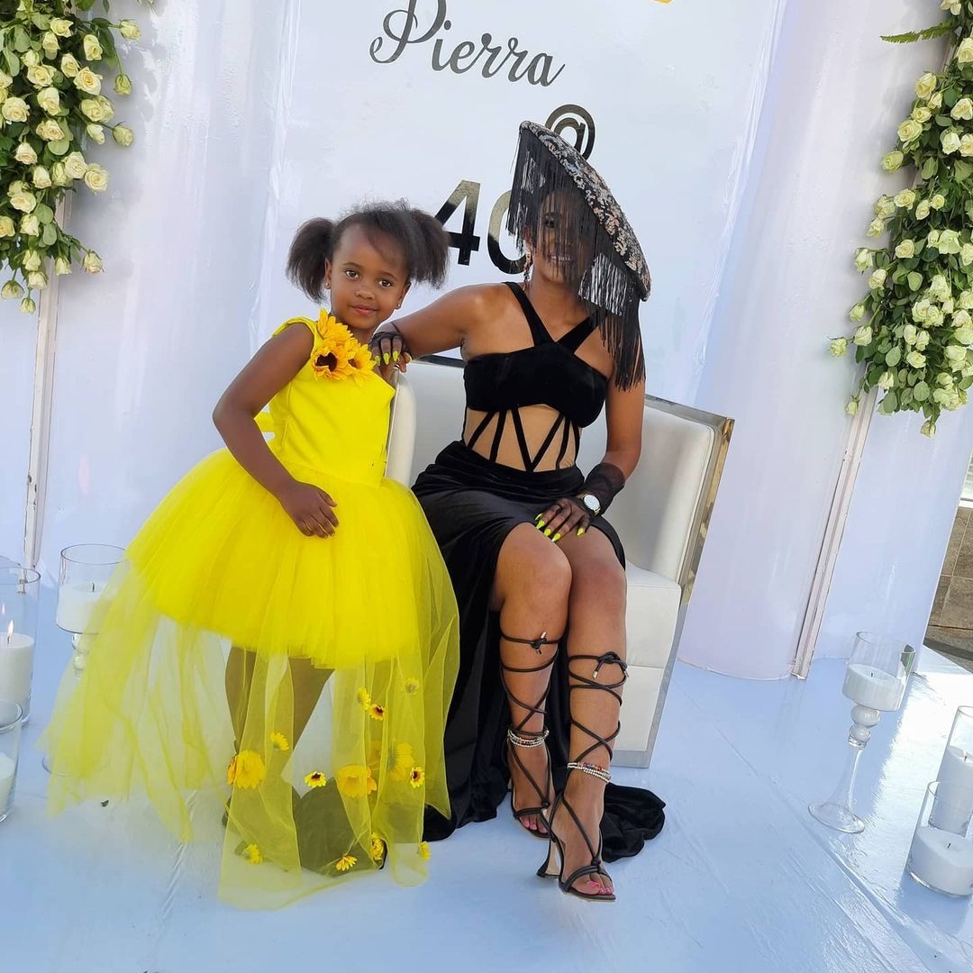 DJ Pierra Makena and Daughter Ricca Pokot 