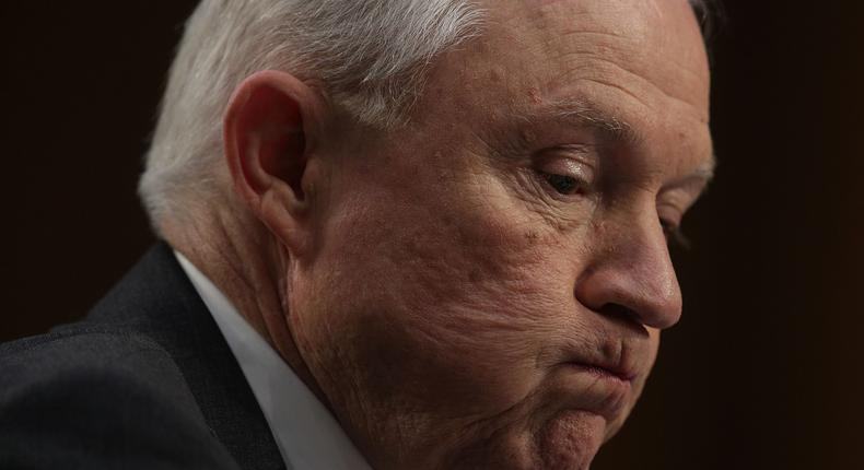 Jeff Sessions has been hit by attacks by the President recently.