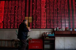 Chińskie stopy pogrążyły giełdy w Azji