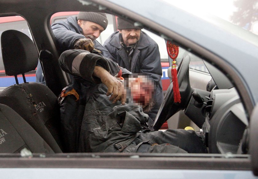 Cywile ginÄ… na Ukrainie. Trupy na Ukrainie foto. ZdjÄ™cie
