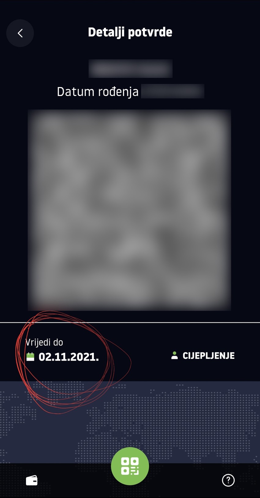 nevažeći serifikat