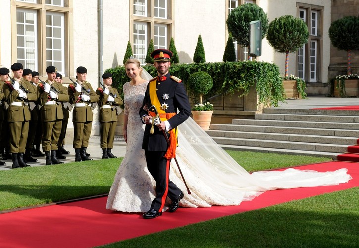 Księżniczka Stefania i książę Wilhelm wzięli ślub